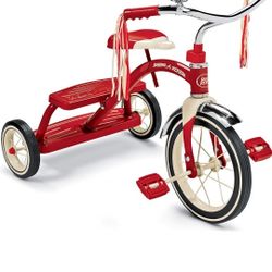 Radio Flyer Classic Dual Deck Red Tricycle 