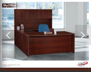 U Shaped Desk Office Furniture