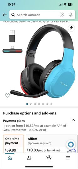 Kofire Wireless Headphones for Nintendo Switch