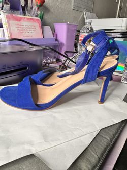 Royal Blue Heels | Women Size 8.5