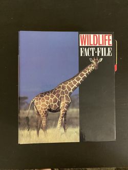 Classic 90’s Wildlife Fact File 🦒🐆🦣🐅