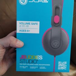 Brand new seal box JLab kids folding headphones.
