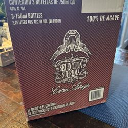 Herradura Seleccion Suprema 750ml Extra Anejo Cases (Empty)