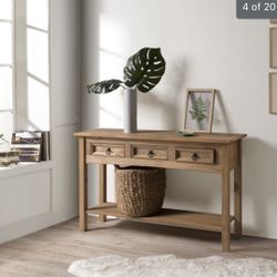 Wooden Console Table 