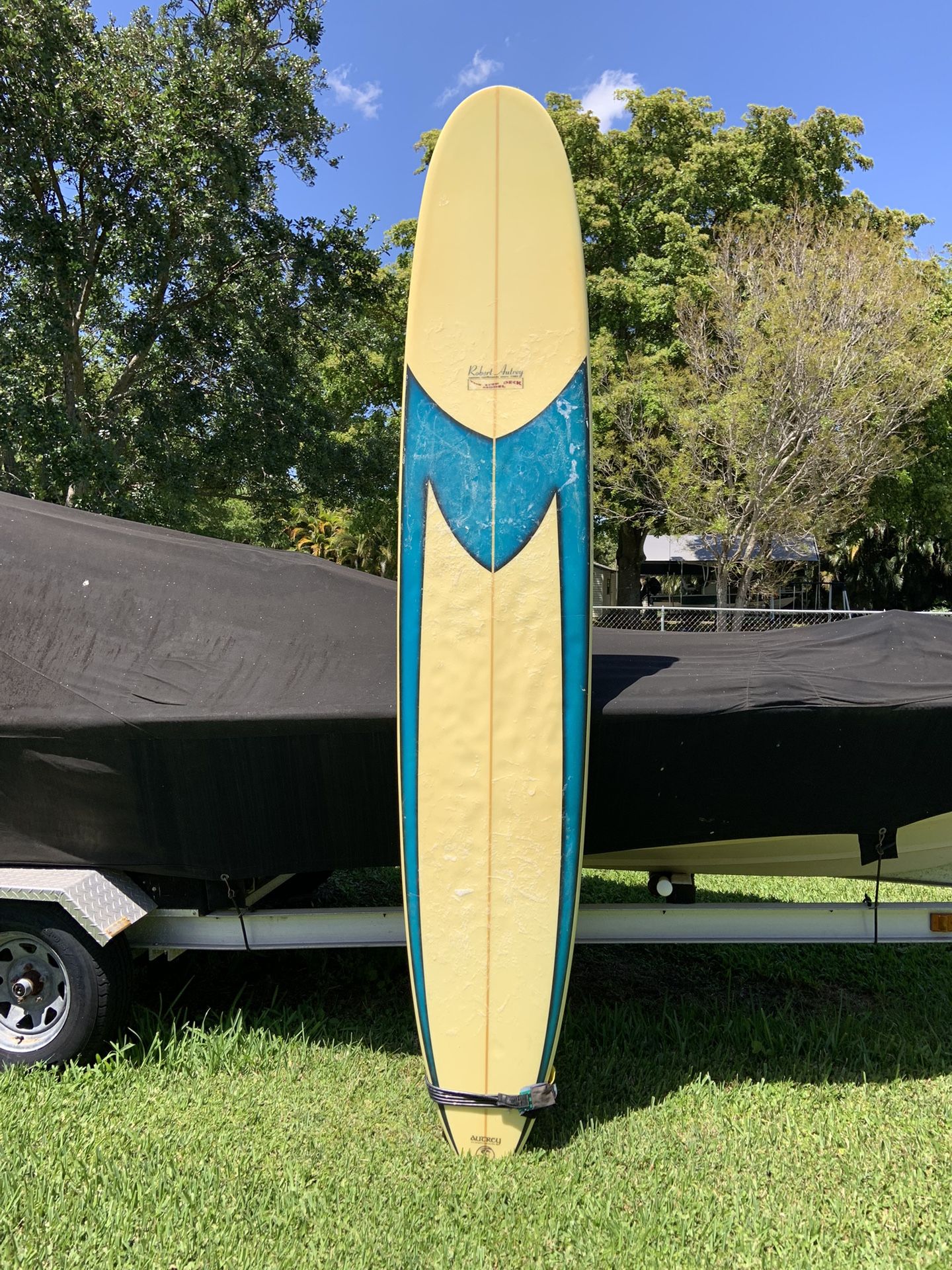 Robert Autrey Nose Rider Surfboard- Excellent Condition 