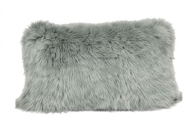 Silver/Sage Fringe Pillow
