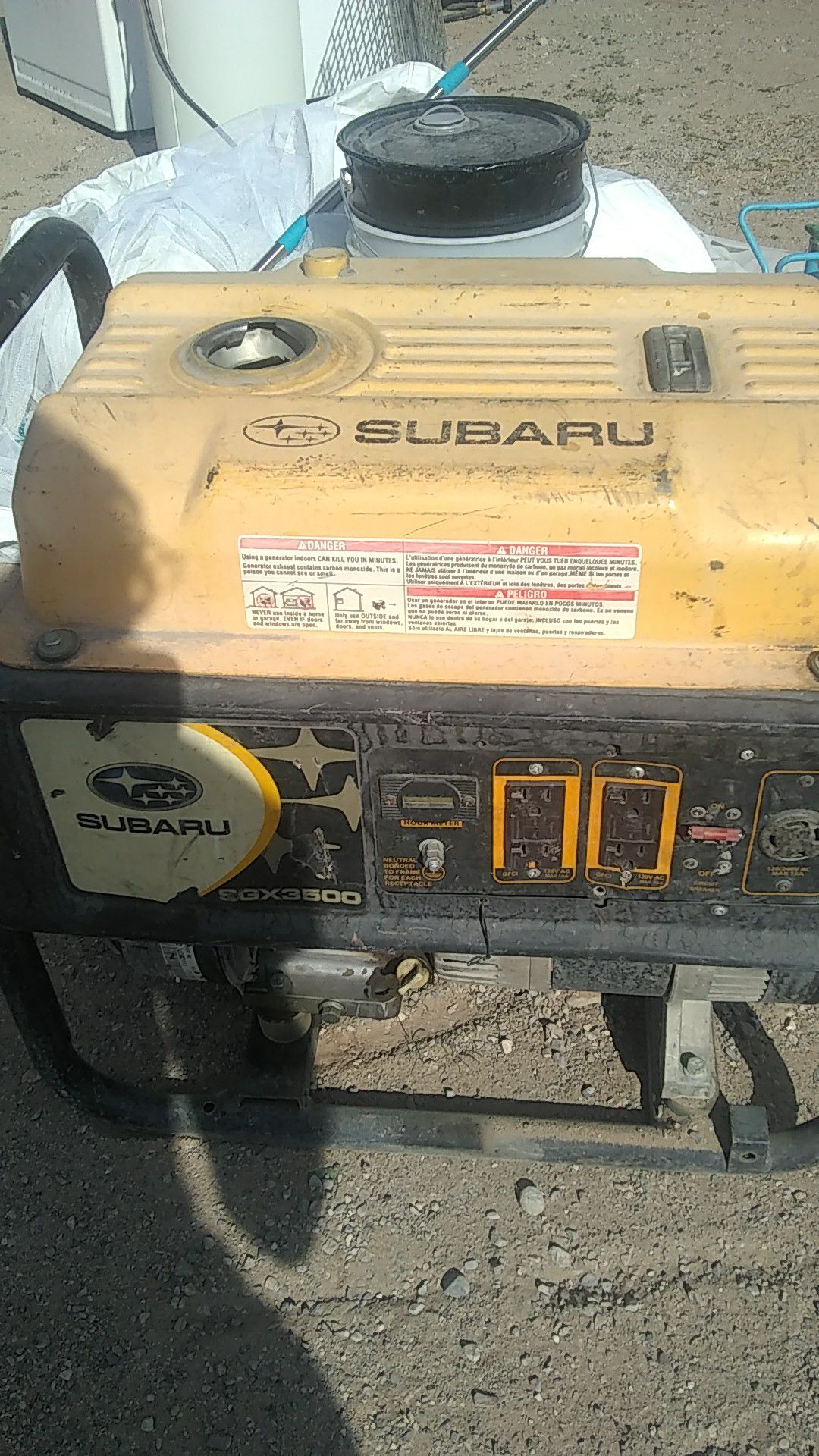 Subaru generator 3500
