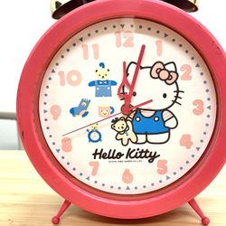 Hello Kitty Bell Clock Vintage Authentic