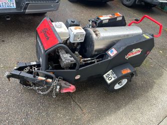 Karcher Hot Pressure Washer on Trailer