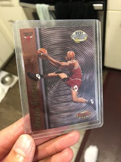 1998 Dennis Rodman Bowmens Best Card!
