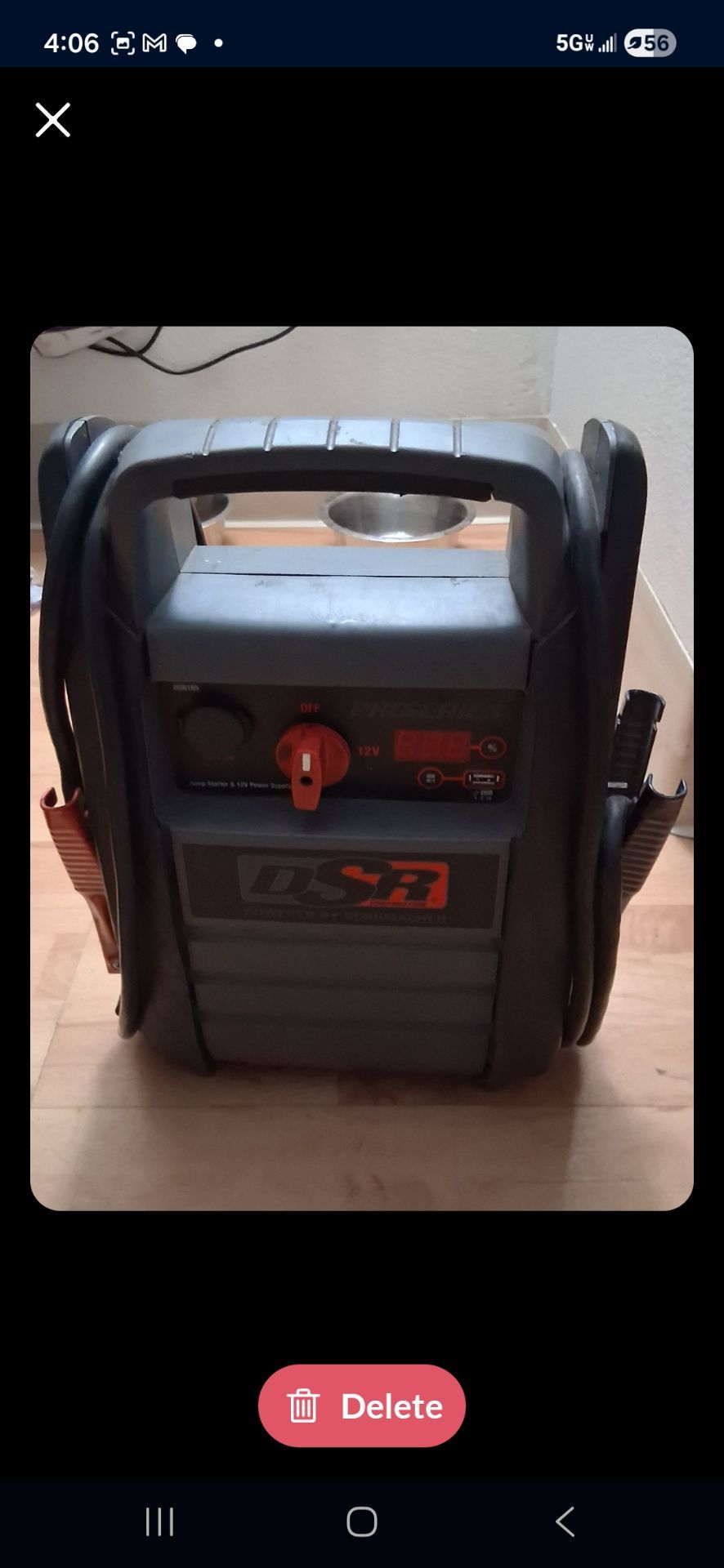 DSR Pro 2200-Amp 12V Car Battery Jump Starter and Portable Power Station