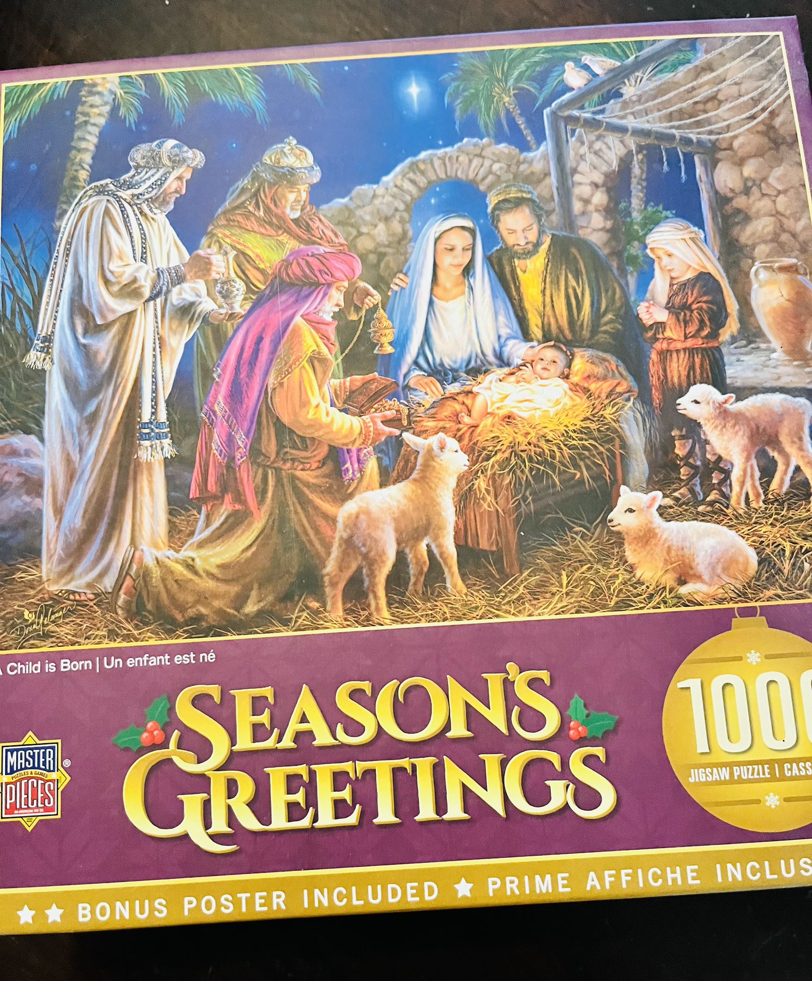Seasons Greetings 1000 Piece Puzzle 