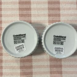 Crate and barrel Ramekins