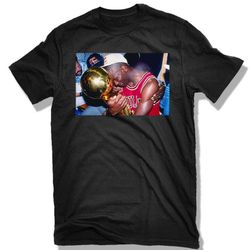 Michael Jordan retro legendary trophy championship tshirt