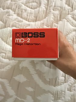 Boss MD-2 Mega Distortion Guitar Pedal w/ Box 🎸