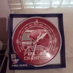 Alabama Clock National Championship