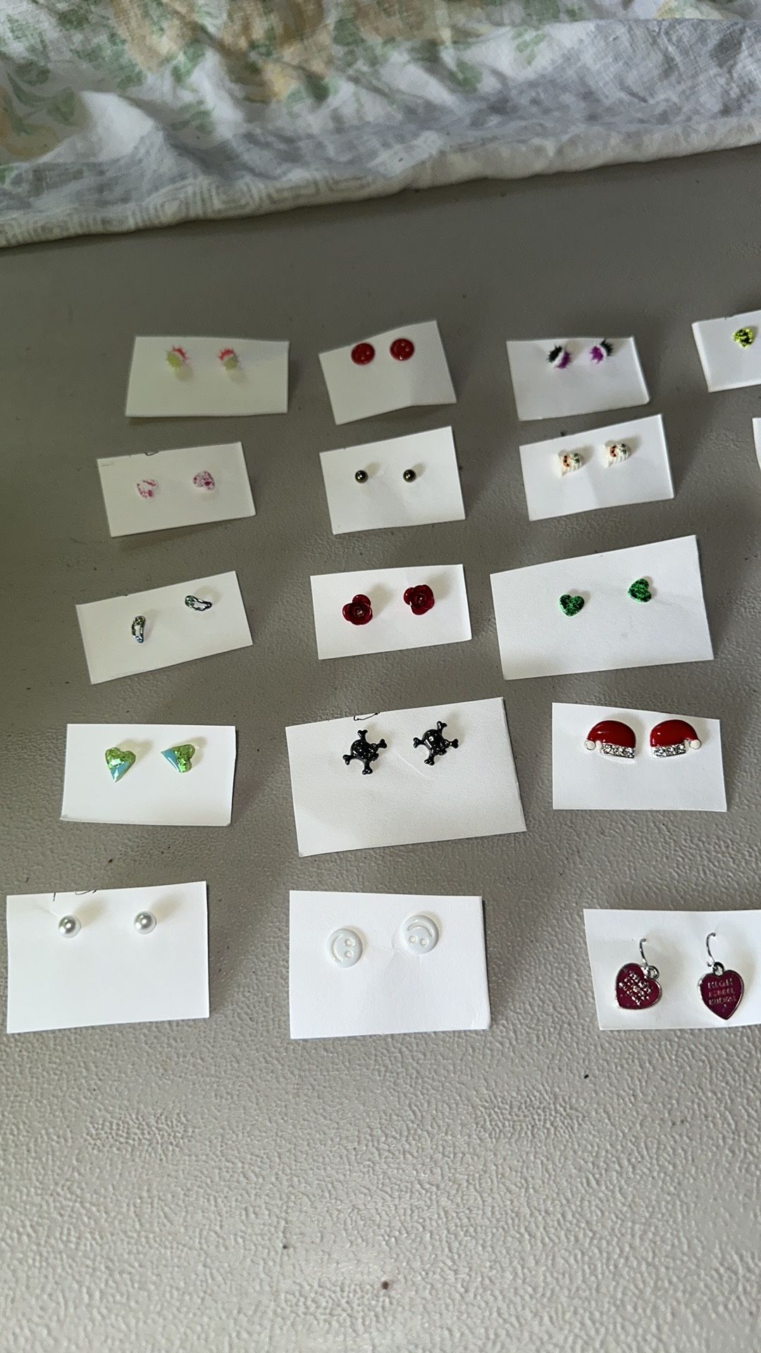 Twenty Various Earrings