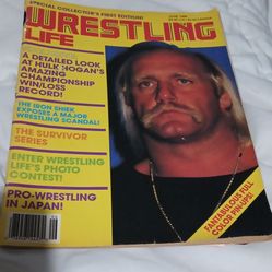Wrestling Life Magazine June 1988 First Edition