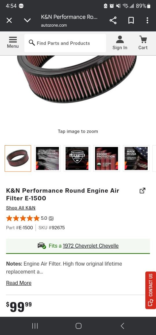 K&n Air Filter