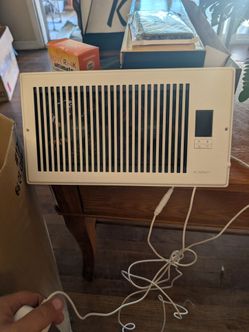AC vent booster fan