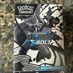Pokémon Scarlet Violet Black Bolt Booster Bundle 6 Packs