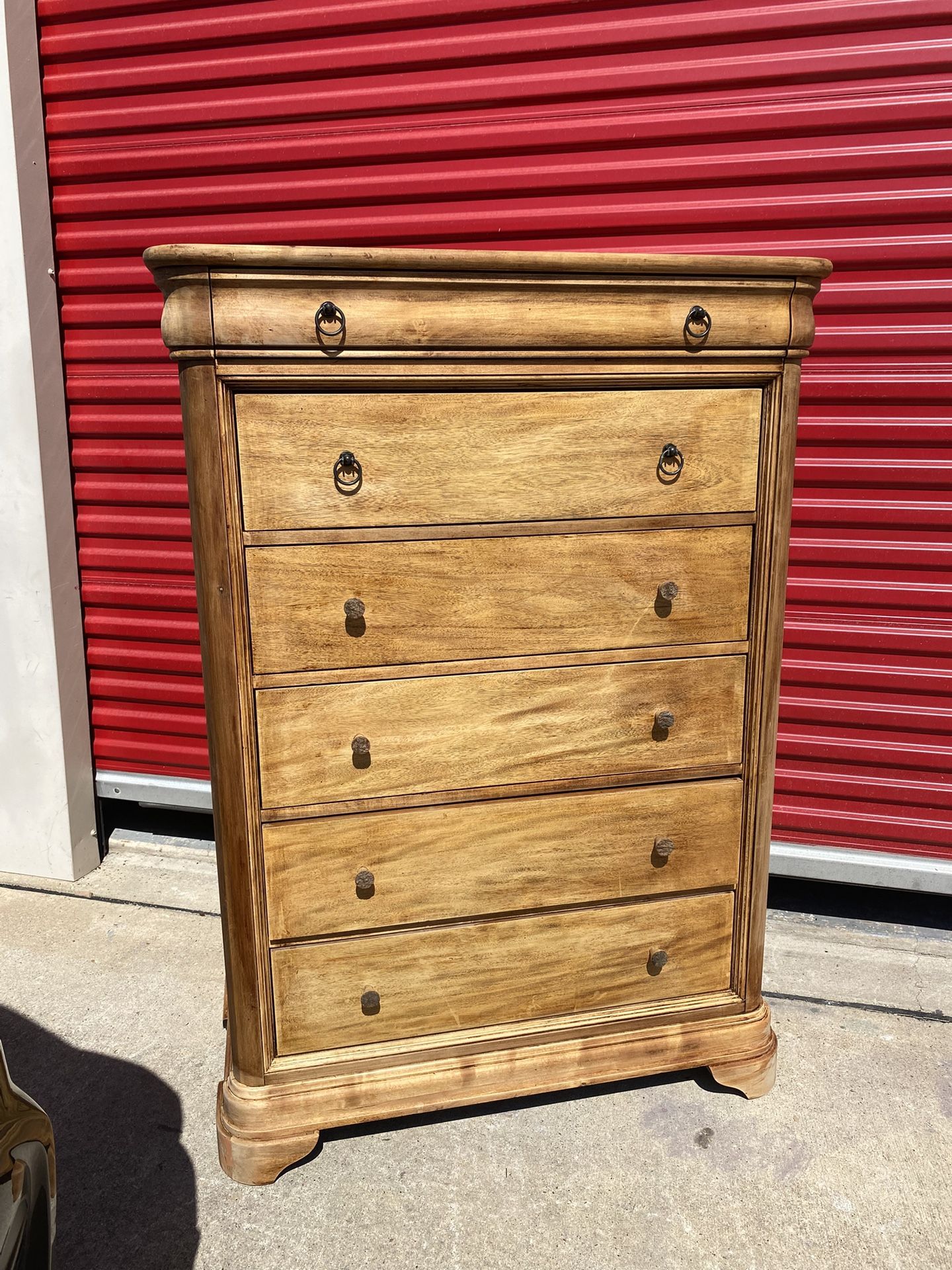 Raw Wood Dresser