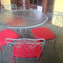 Wrought Iron Table