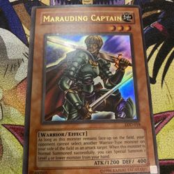 Yugioh Marauding Captain LOD-018 Ultra Rare Played