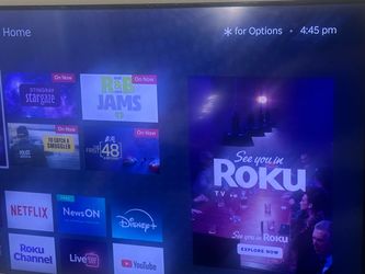 65in Roku tv