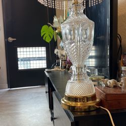 crystal lamp 