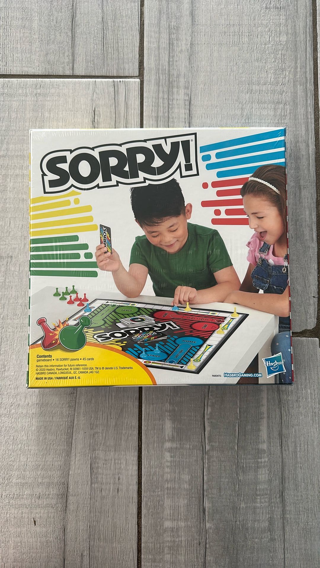A Board Game Called “Sorry”