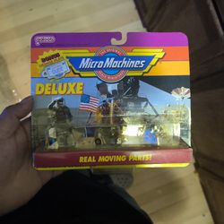 MICRO MACHINES DELUXE Space COLLECTION #2 6400 REAL MOVING PARTS