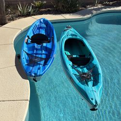 Pelican kayaks (Bandit100NXT) (Trailblazer 100NXT)