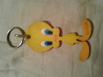 Key chain Warner bros. 1989 character tweety bird
