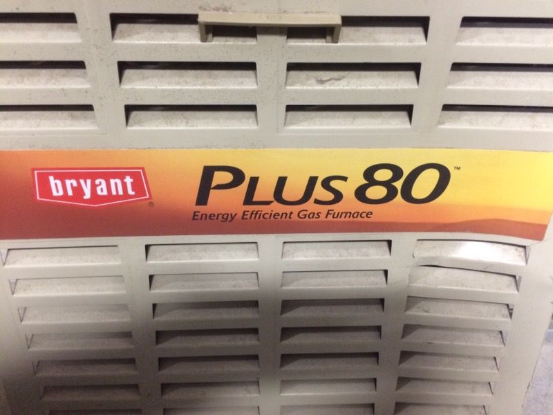 Bryant gas furnace $175