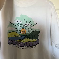 White Graphic Tee