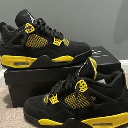 Jordan 4 Yellow Thunder(make Offer)