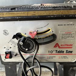 10 Inch Table