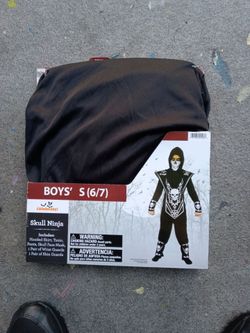 Skull ninja Halloween costume I