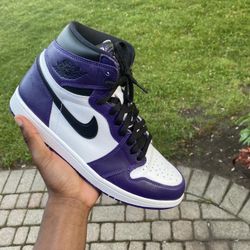 Jordan 1 Court Purple 