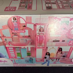   Barbie 3 level Dream Townhouse 40+ Pieces & Accessories