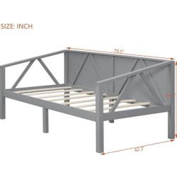 Great Twin Bed Frame & Mattress