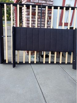 Queen in full size headboard and bed frames