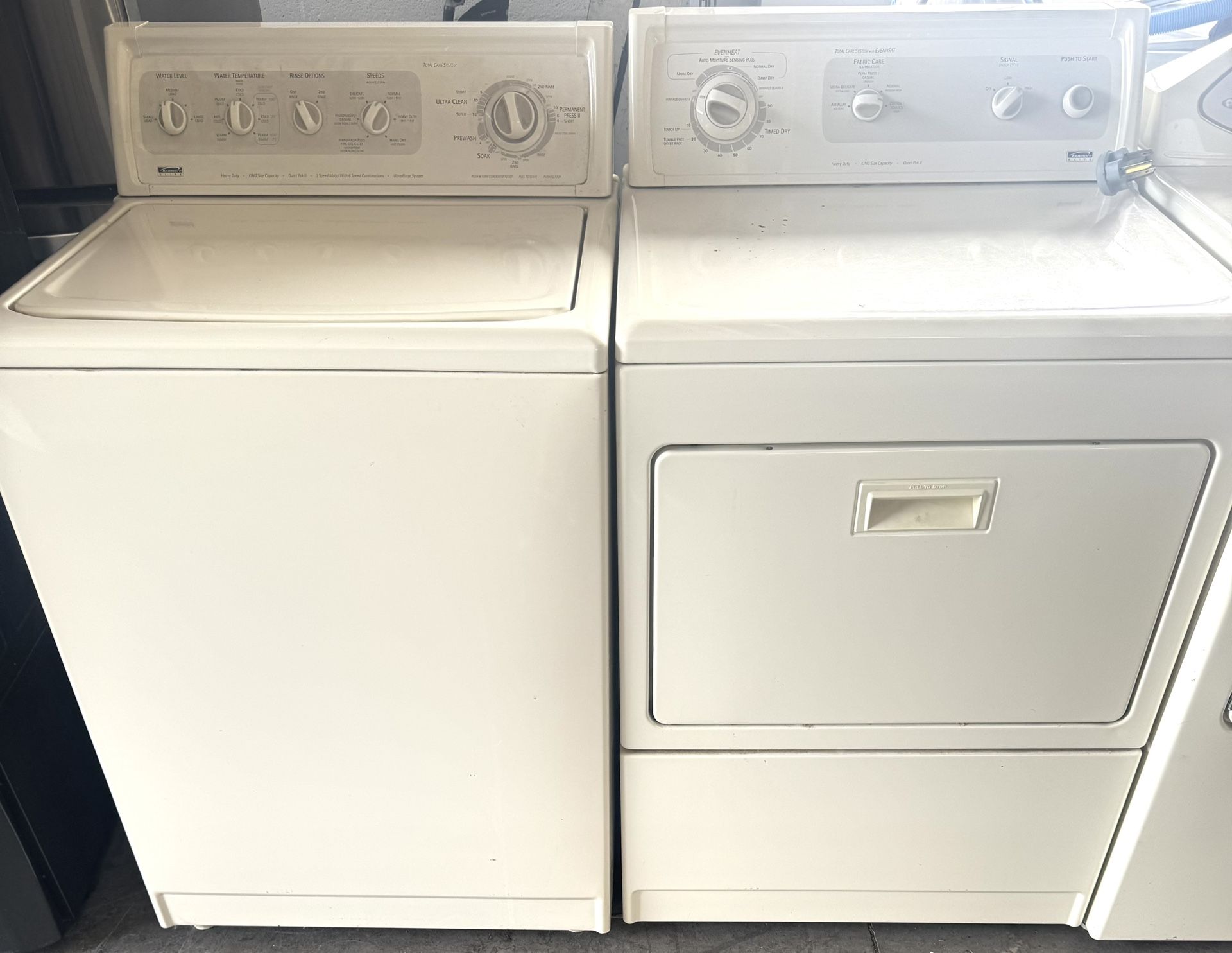 Washer and Dryer