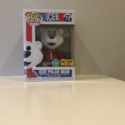 Funko POP! ICEE Polar Bear #72 Scented Vinyl Figure Hot Topic Exclusive