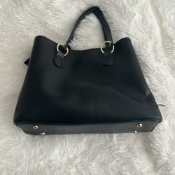 Black hand bag