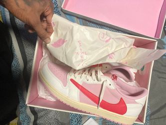 Travis Scott Sail Tropical Pink Size 11.5