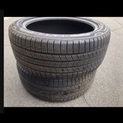 2 X 265/45r20 Nexen Roadian GTX Tires 90% Treads 2022 DOT