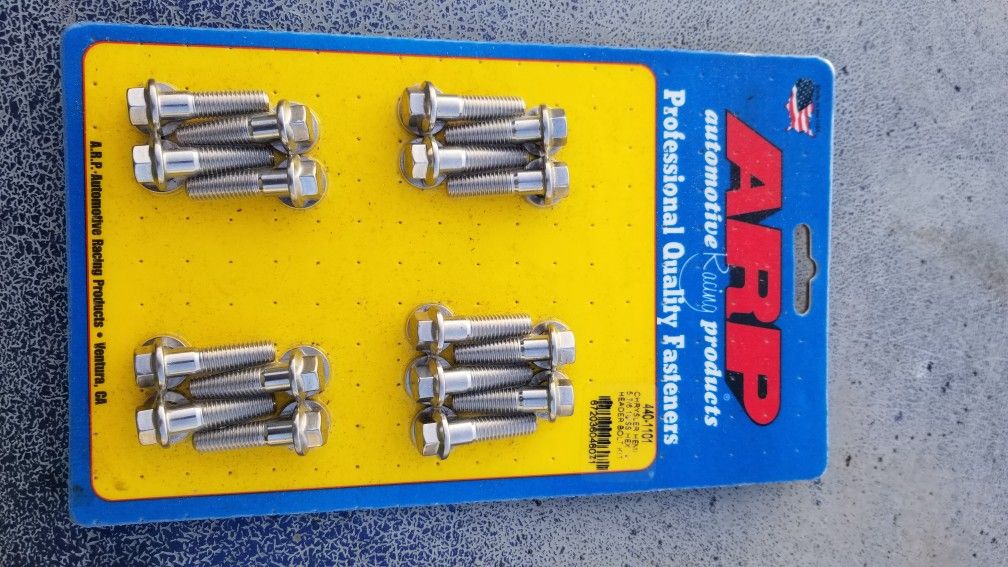 Chrysler Header Bolts
