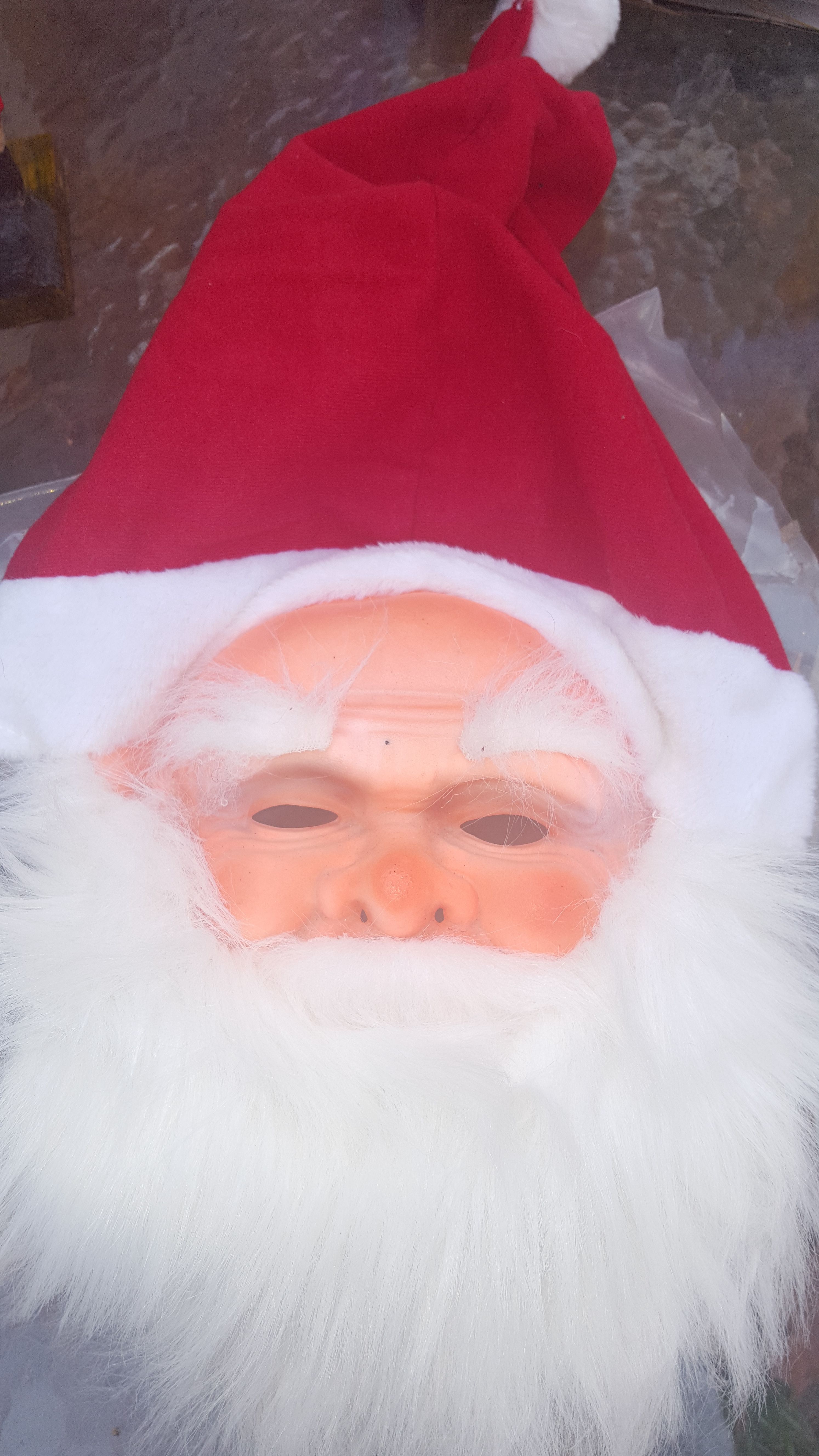 vintage Santa mask